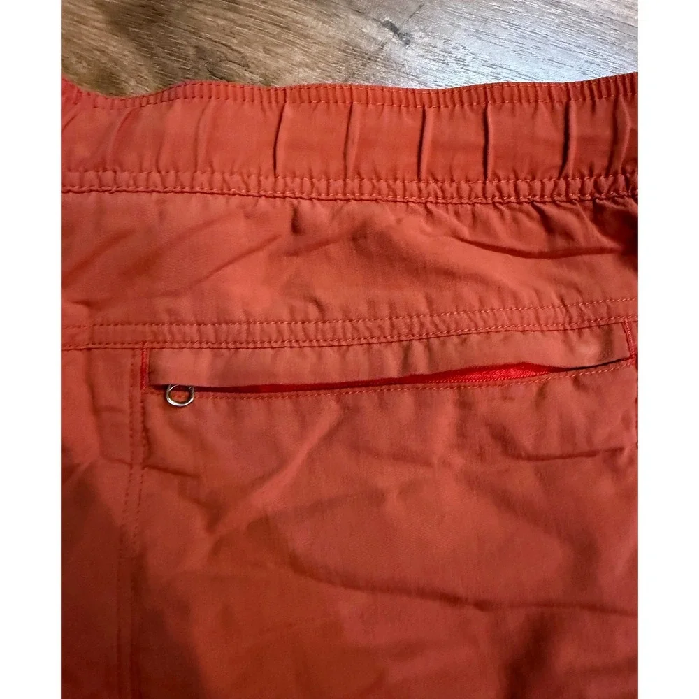 The North Face FlashDry Shorts Orange Men Large Hiking Gorpcore Activewear